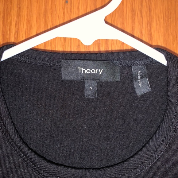 Theory women’s stretchy black mini dress (small) - Picture 3 of 3
